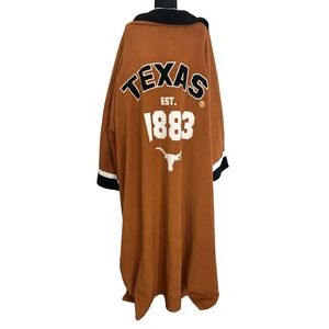 Collegiate Snuggie NCAA University of Texas Longhorns Blanket with Sleeves‎ Cozy